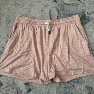 Women's Heather Orange Shorts